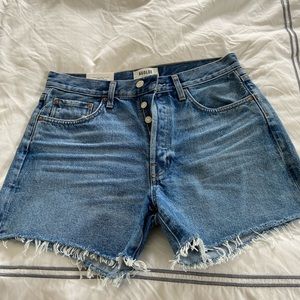 Agolde Parker Long Loose Vintage Short - Size 28